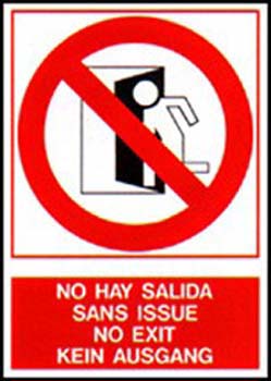 no hay salida