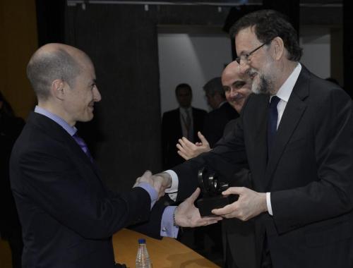 Rajoy con Jenaro García