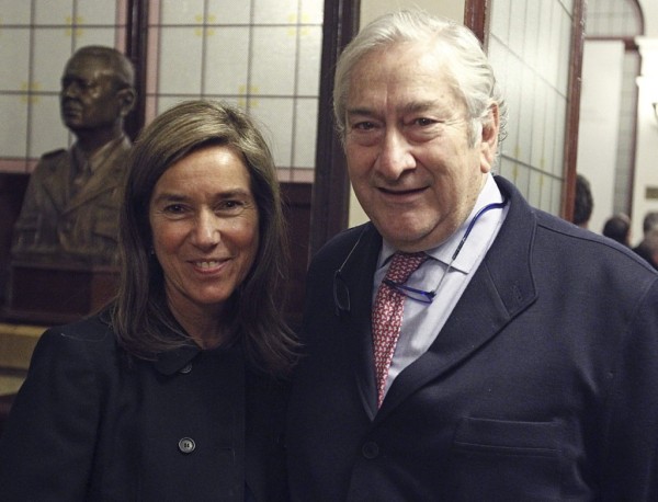 Ana Mato y Javier Rodríguez, responsables de la sanidad en España y en Madrid, respectivamente