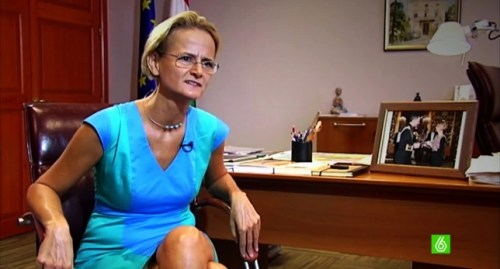 La embajadora húngara en España entrevistada para La Sexta Columna