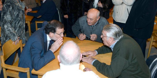 MITIN DE RAJOY EN OLMEDO (VALLADOLID)